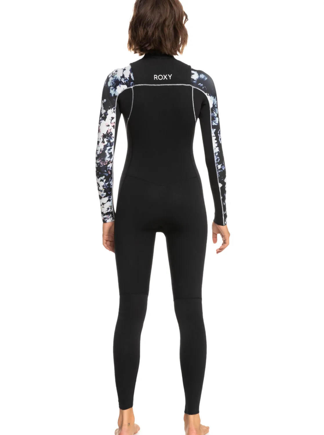 Femme Roxy 3/2Mm Elite - Combinaison De Surf Zip Poitrine Pour Femme