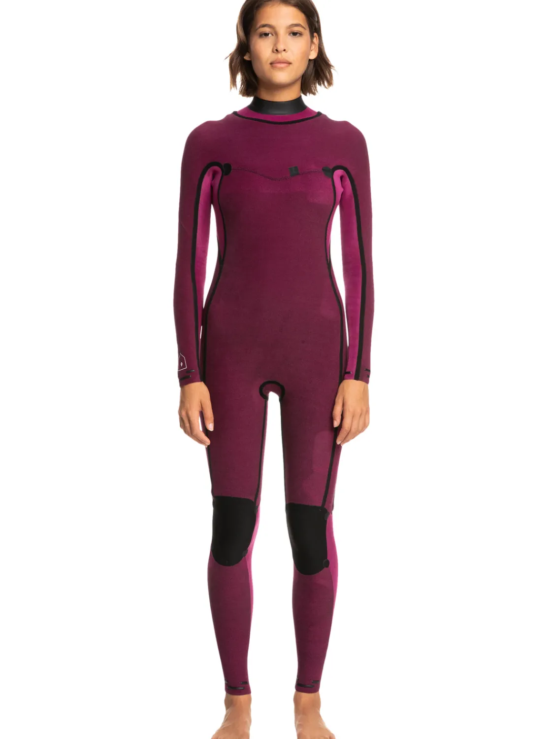 Femme Roxy 3/2Mm Elite - Combinaison De Surf Zip Poitrine Pour Femme