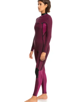 Femme Roxy 3/2Mm Elite - Combinaison De Surf Zip Poitrine Pour Femme