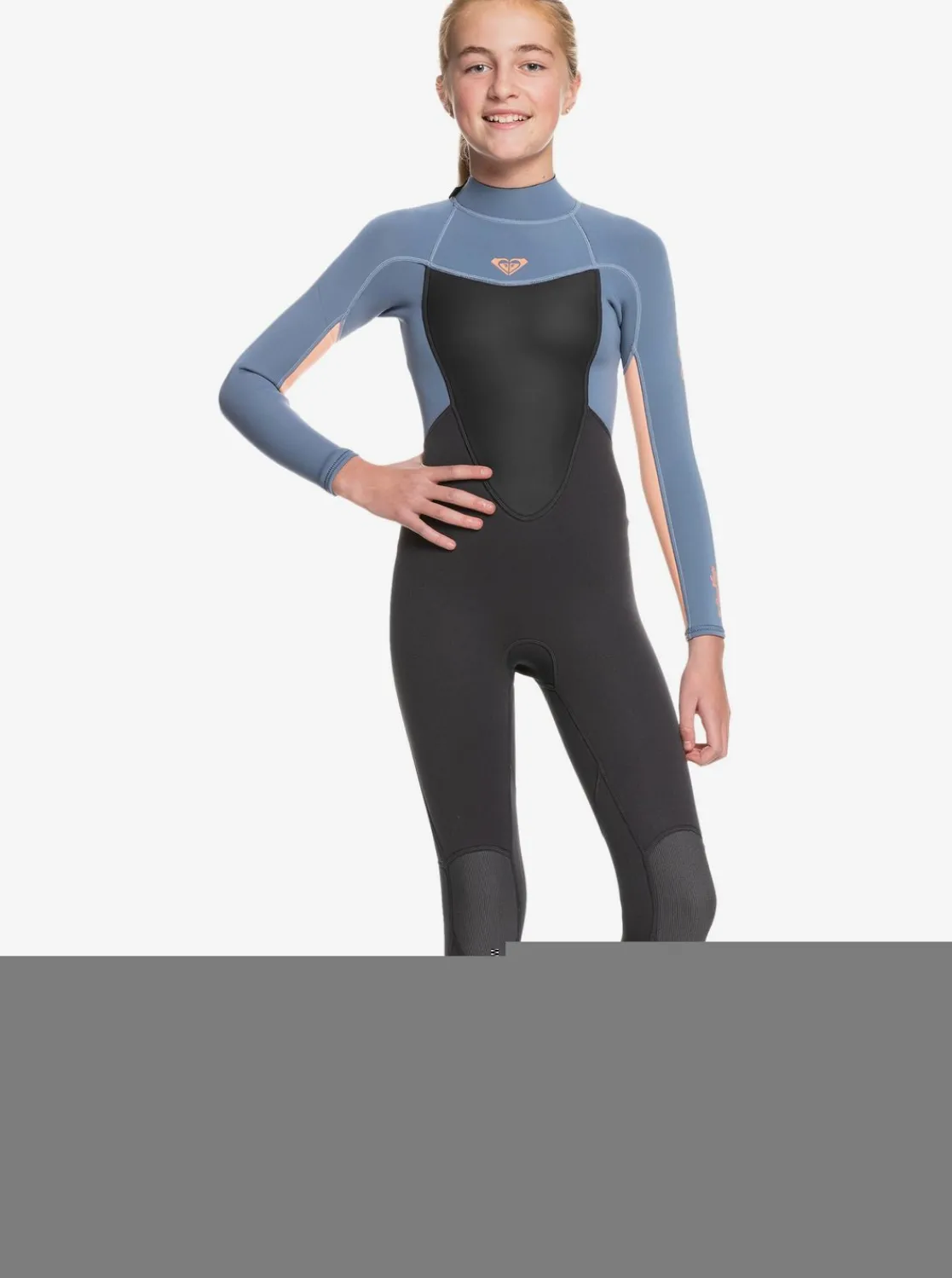 Femme Roxy 4/3Mm Prologue - Combinaison De Surf Back Zip Pour Fille 4-16