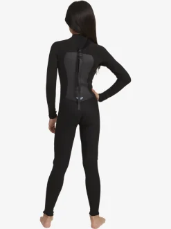 Femme Roxy 3/2Mm Prologue - Combinaison Back Zip Pour Fille 8-16 Ans