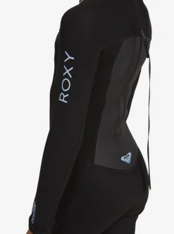 Femme Roxy 3/2Mm Prologue - Combinaison Back Zip Pour Fille 8-16 Ans