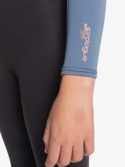 Femme Roxy 3/2Mm Prologue - Combinaison Back Zip Pour Fille 8-16 Ans