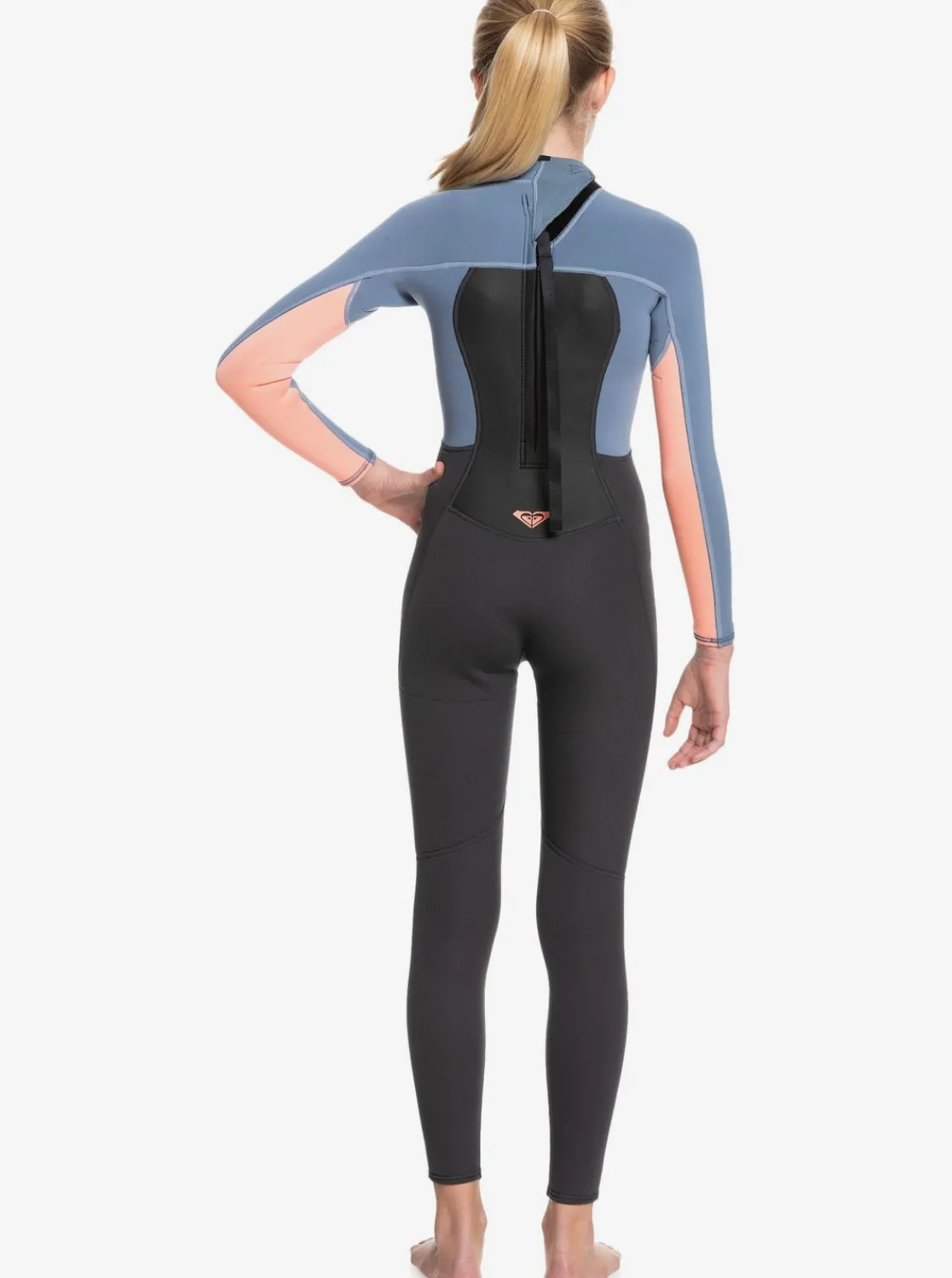Femme Roxy 3/2Mm Prologue - Combinaison Back Zip Pour Fille 8-16 Ans
