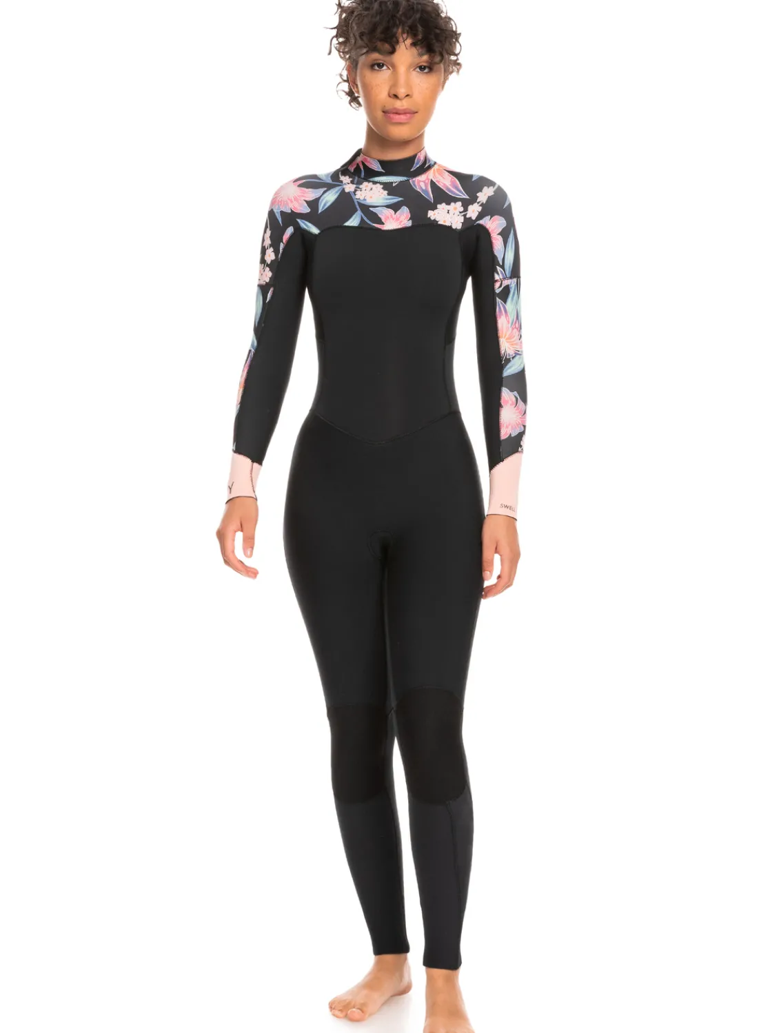 Femme Roxy 4/3Mm Swell Series - Combinaison Back Zip Pour Femme