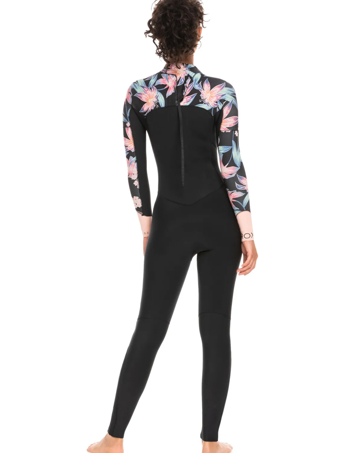 Femme Roxy 4/3Mm Swell Series - Combinaison Back Zip Pour Femme