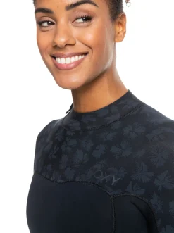 Femme Roxy 4/3Mm Swell Series - Combinaison Back Zip Pour Femme