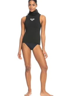 Femme Roxy 2Mm Swell Series - Gilet Néoprène A Capuche Pour Femme