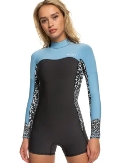 Femme Roxy 2Mm Swell Series - Springsuit Manches Longues Pour Femme