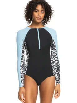 Femme Roxy New 1Mm - Maillot Une Piece Manches Longues Pour Femme