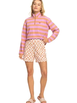 Femme Roxy Over The Sun Check - Short Leger Pour Femme