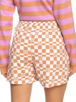 Femme Roxy Over The Sun Check - Short Leger Pour Femme