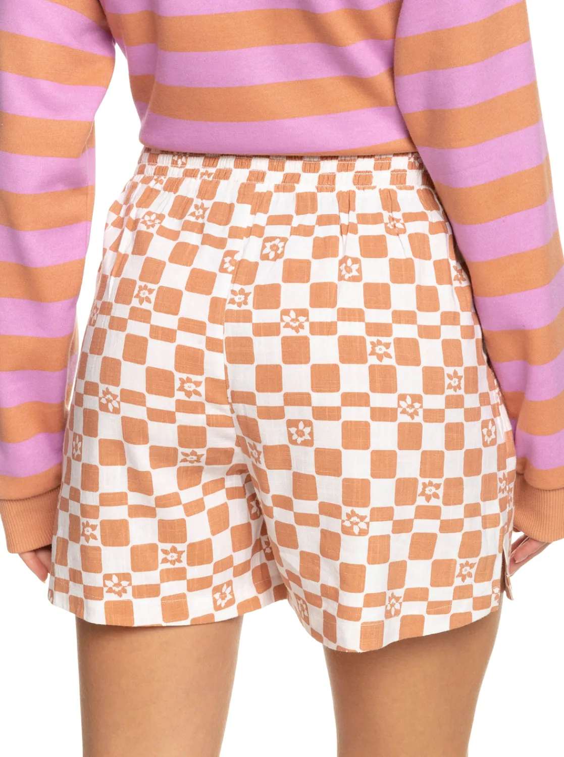 Femme Roxy Over The Sun Check - Short Leger Pour Femme