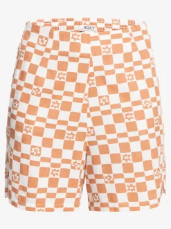 Femme Roxy Over The Sun Check - Short Leger Pour Femme