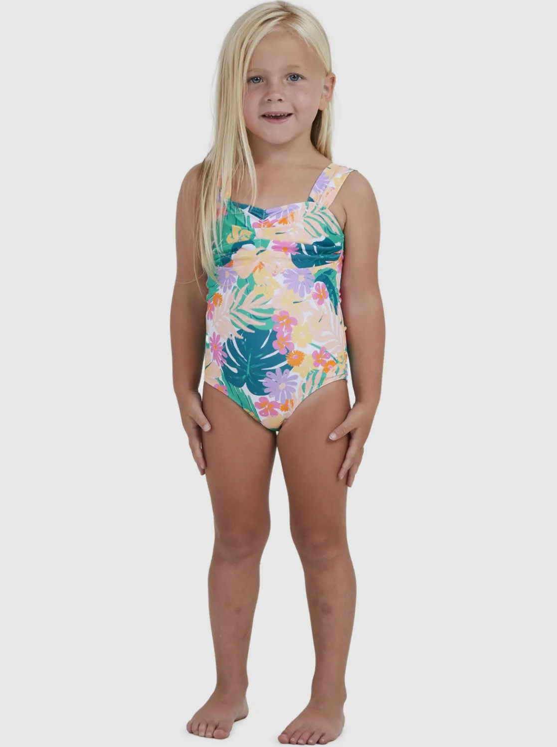 Femme Roxy Paradisiac Island - Maillot De Bain Une Piece Pour Fille 2-7 Ans
