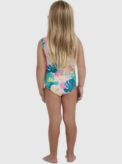 Femme Roxy Paradisiac Island - Maillot De Bain Une Piece Pour Fille 2-7 Ans