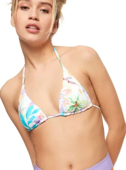 Femme Roxy Retro Revo - Haut De Bikini Tiki Tri Reversible Pour Femme