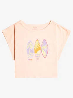 Femme Roxy Rock With U - T-Shirt Boxy Pour Fille 4-16