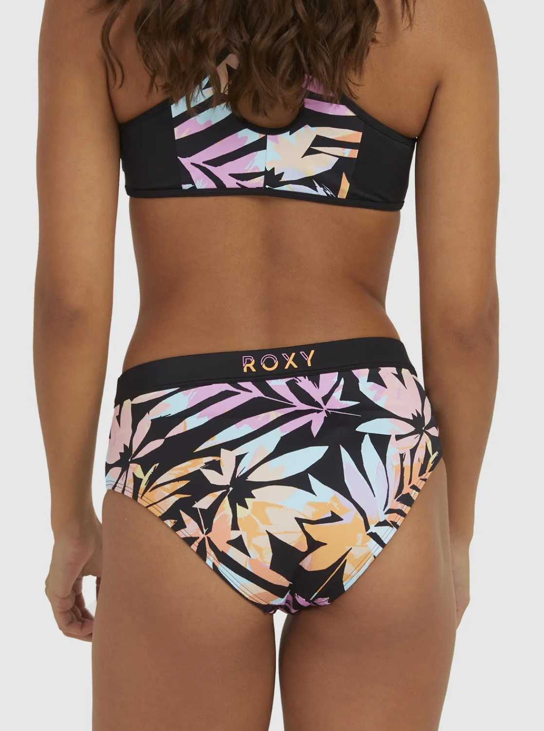 Femme Roxy Active - Bas De Bikini Taille Mi-Haute Pour Femme
