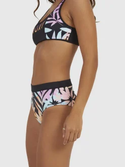 Femme Roxy Active - Bas De Bikini Taille Mi-Haute Pour Femme