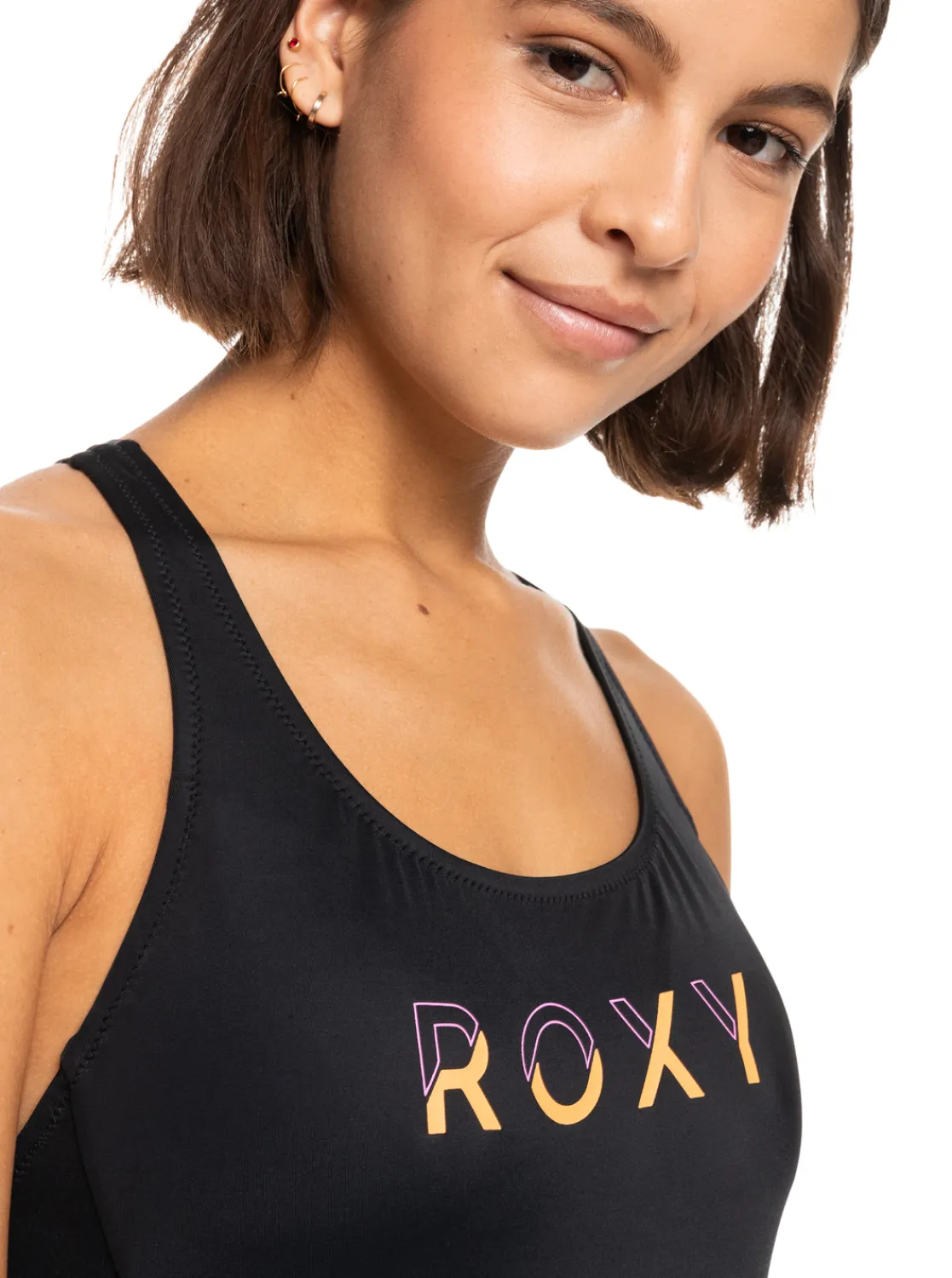Femme Roxy Active - Maillot De Bain Une Piece Pour Femme