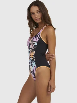 Femme Roxy Active - Maillot De Bain Une Piece Pour Femme