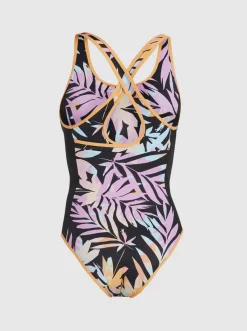 Femme Roxy Active - Maillot De Bain Une Piece Pour Femme