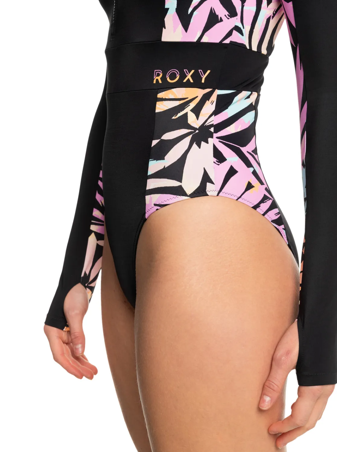 Femme Roxy Active - Maillot Une Piece Manches Longues Pour Femme