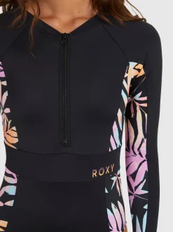 Femme Roxy Active - Maillot Une Piece Manches Longues Pour Femme
