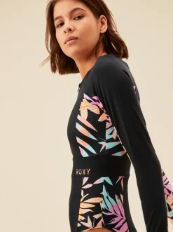 Femme Roxy Active - Maillot Une Piece Manches Longues Pour Femme