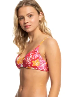 Femme Roxy Sea Spray Classics- Haut De Bikini Ahtletic Tri Pour Femme