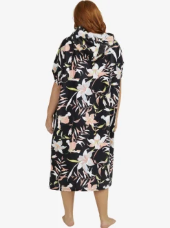 Femme Roxy Stay Magical Printed - Poncho De Surf A Capuche