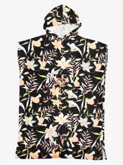 Femme Roxy Stay Magical Printed - Poncho De Surf A Capuche