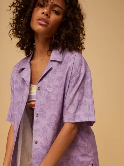 Femme Roxy Surf.Kind.Kate. - Chemise Manches Courtes Pour Femme