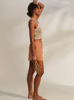 Femme Roxy Sweet Souvenir - Short Taille Haute Pour Femme