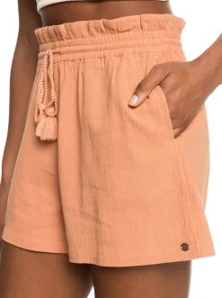 Femme Roxy Sweet Souvenir - Short Taille Haute Pour Femme