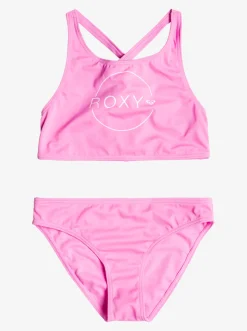 Femme Roxy Swim For Days - Ensemble De Bikini Crop-Top Pour Filles 6-16 Ans