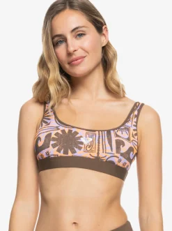 Femme Roxy Throw Back - Haut De Bikini Brassiere Pour Femme