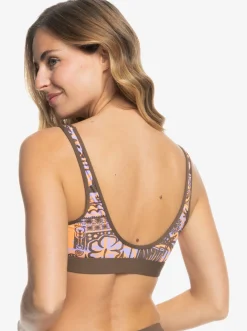 Femme Roxy Throw Back - Haut De Bikini Brassiere Pour Femme
