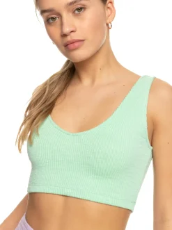 Femme Roxy Time To Move - Haut A Bretelles En Tricot Cotele Pour Femme
