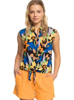 Femme Roxy Tropical View - T-Shirt Sans Manches Pour Femme