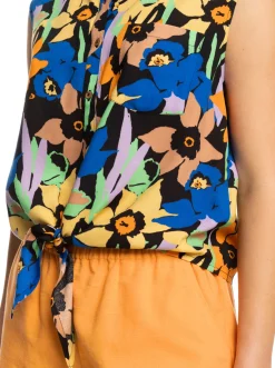Femme Roxy Tropical View - T-Shirt Sans Manches Pour Femme