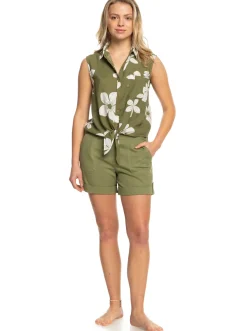 Femme Roxy Tropical View - T-Shirt Sans Manches Pour Femme