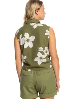 Femme Roxy Tropical View - T-Shirt Sans Manches Pour Femme