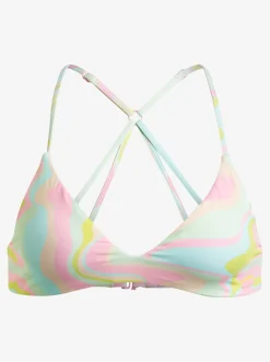 Femme Roxy Tropics Hype - Haut De Bikini Triangle Athletic Reversible Pour Femme