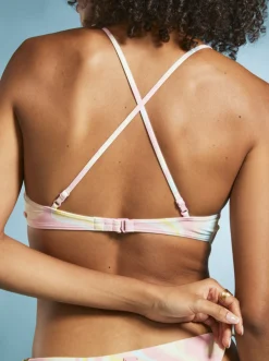 Femme Roxy Tropics Hype - Haut De Bikini Crop-Top Pour Femme