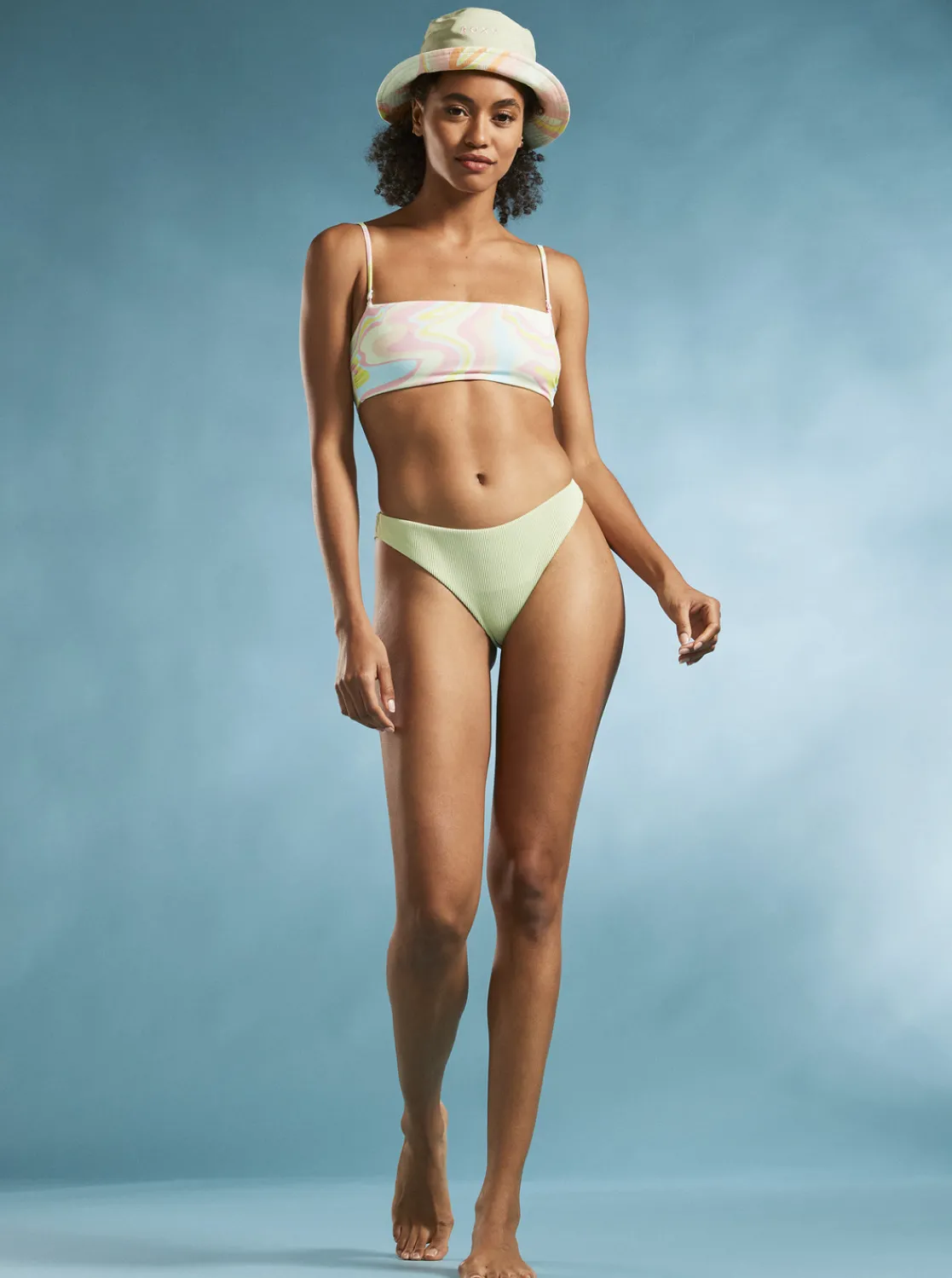 Femme Roxy Tropics Hype - Haut De Bikini Bandeau Pour Femme