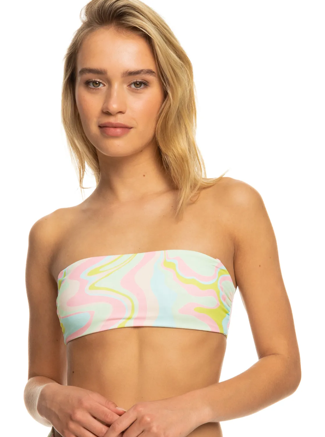 Femme Roxy Tropics Hype - Haut De Bikini Bandeau Pour Femme