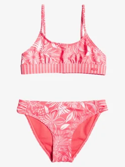 Femme Roxy Vacay For Life - Ensemble De Bikini Bralette Pour Filles 7-16 Ans