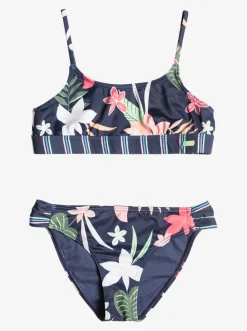 Femme Roxy Vacay For Life - Ensemble De Bikini Bralette Pour Filles 7-16 Ans